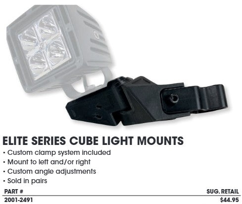 ELITE SERIES CUBE LIGHT MOUNTS
