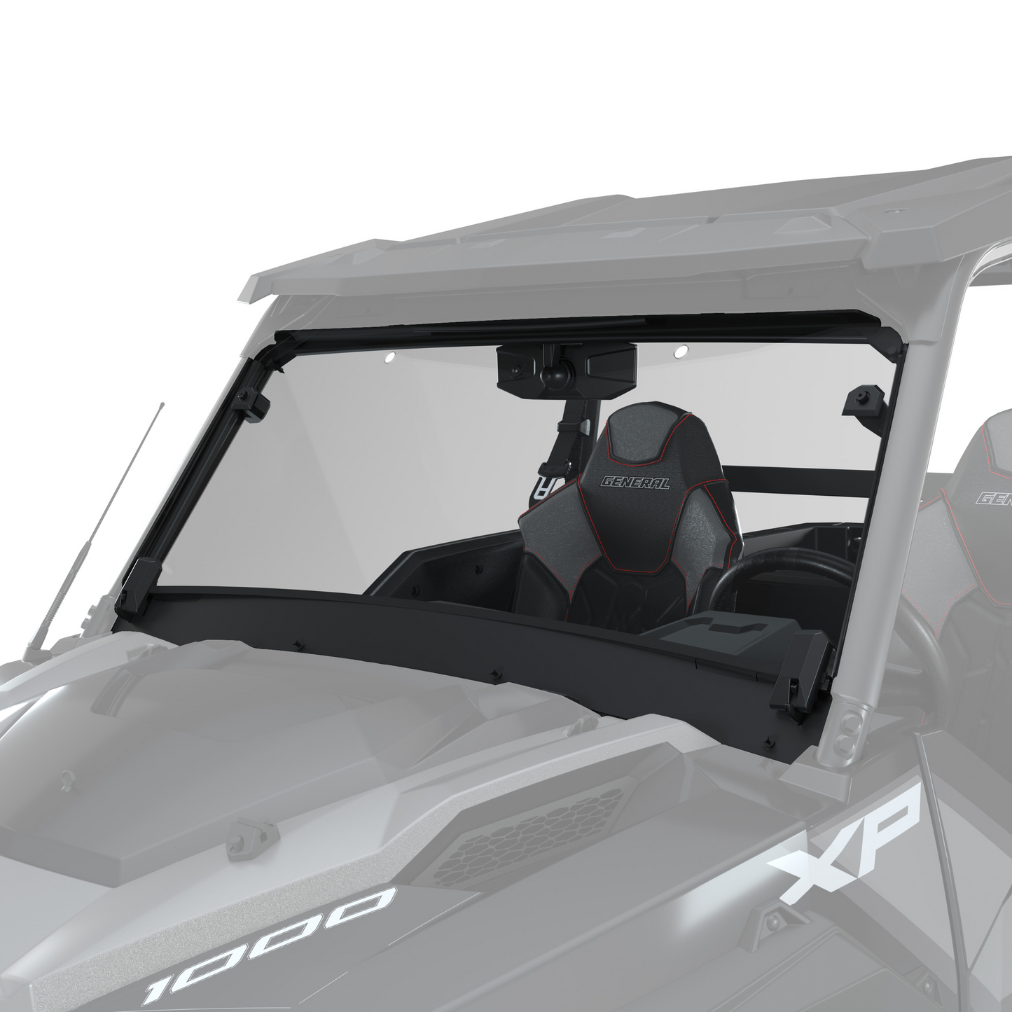 POLARIS- Flip-Down Windshield - Poly-2889156