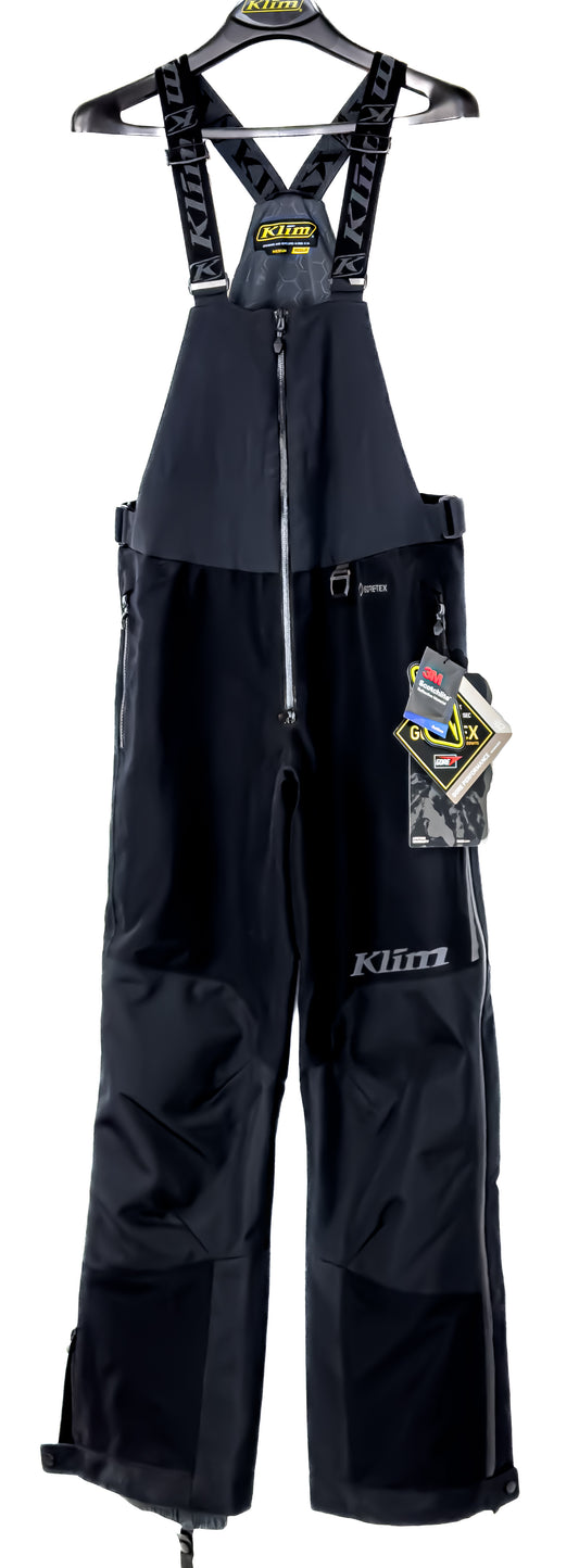 Klim Tomahawk Bib Black - Metallic Black
