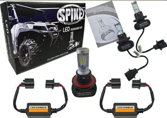 SPIKE LED HEADLIGHT BULBS PAIR (POLARIS)
