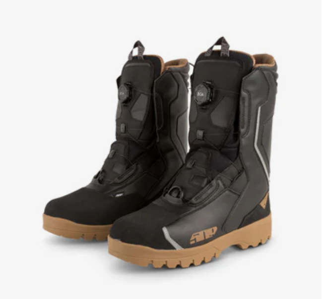 SABER SINGLE BOA BOOT-BLACK GUM