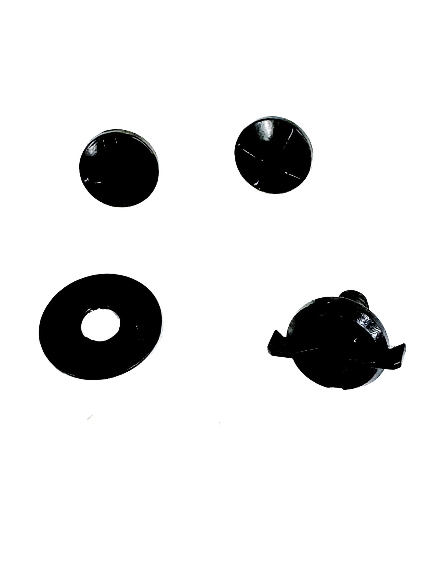 VISOR SCREW KIT FOR TACTICAL 2.0 HELMET- BLACK