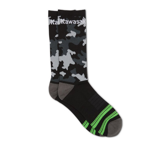 Kawasaki Green Camo Socks