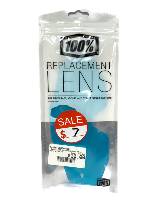 100% Replacement Offroad Goggle Lens - Adult - Gen 1
