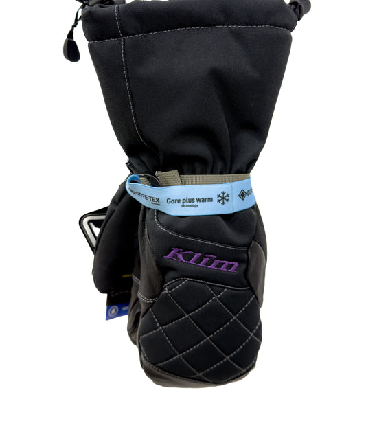KLIM Allure Mitten - Women's - Black/Purple