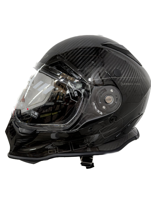 509 Mach III Carbon Fiber Street Helmet - Adult