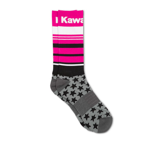 Kawasaki Pink Star Socks
