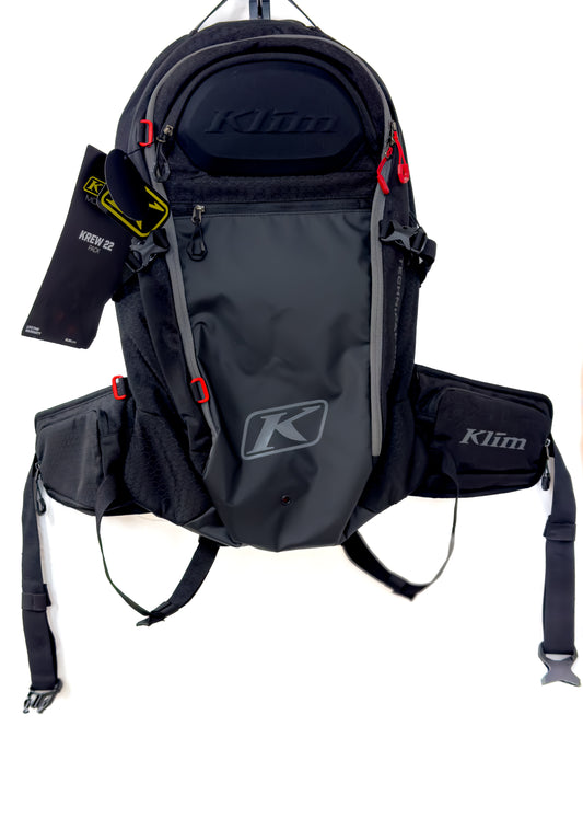 Klim Krew 22 Pack - Black Castlerock
