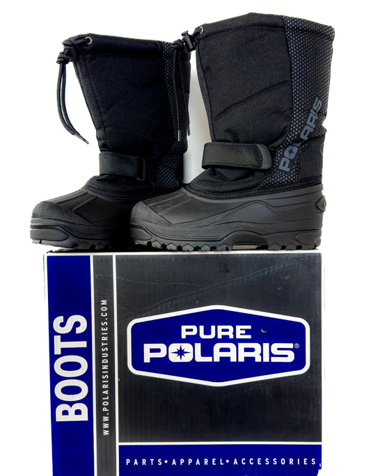 Polaris Youth Snow Boots - Black