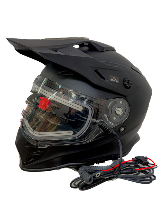 Z1R Range Snow Electric Dual Pane Helmet - Adult - Black