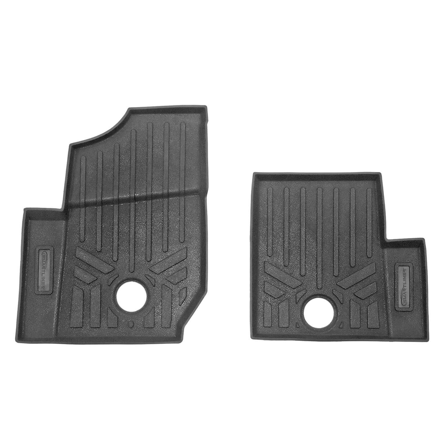 SMARTLINER Custom Fit Rugged Rubber Floor Liners For 2019-2026 Polaris General XP 1000 (4-Seater Models) Plus Bed