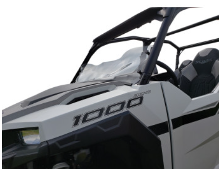 UTV Flare™ Windshield Kit-Flare™ Windshield - 11" - Clear - General