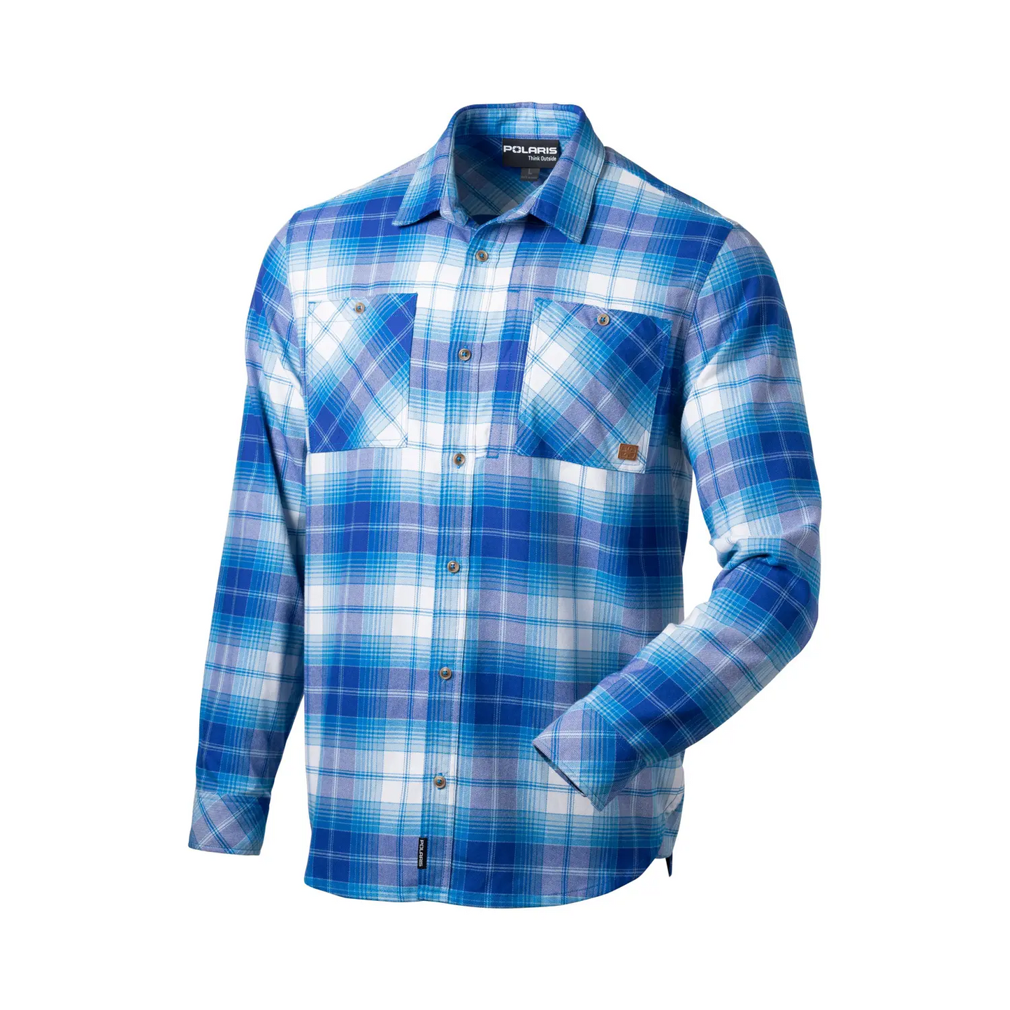 POLARIS MEN'S PLAID FLANNEL SHIRT
