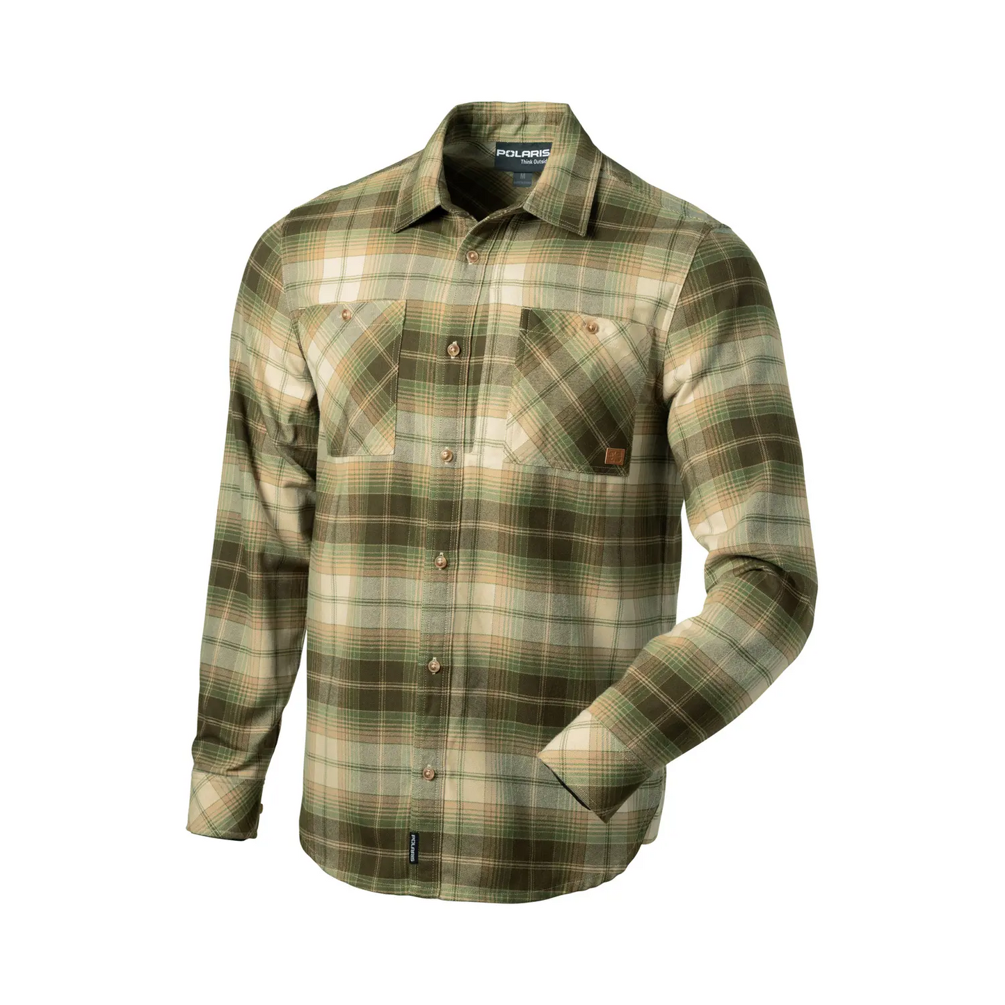 POLARIS MEN'S PLAID FLANNEL SHIRT