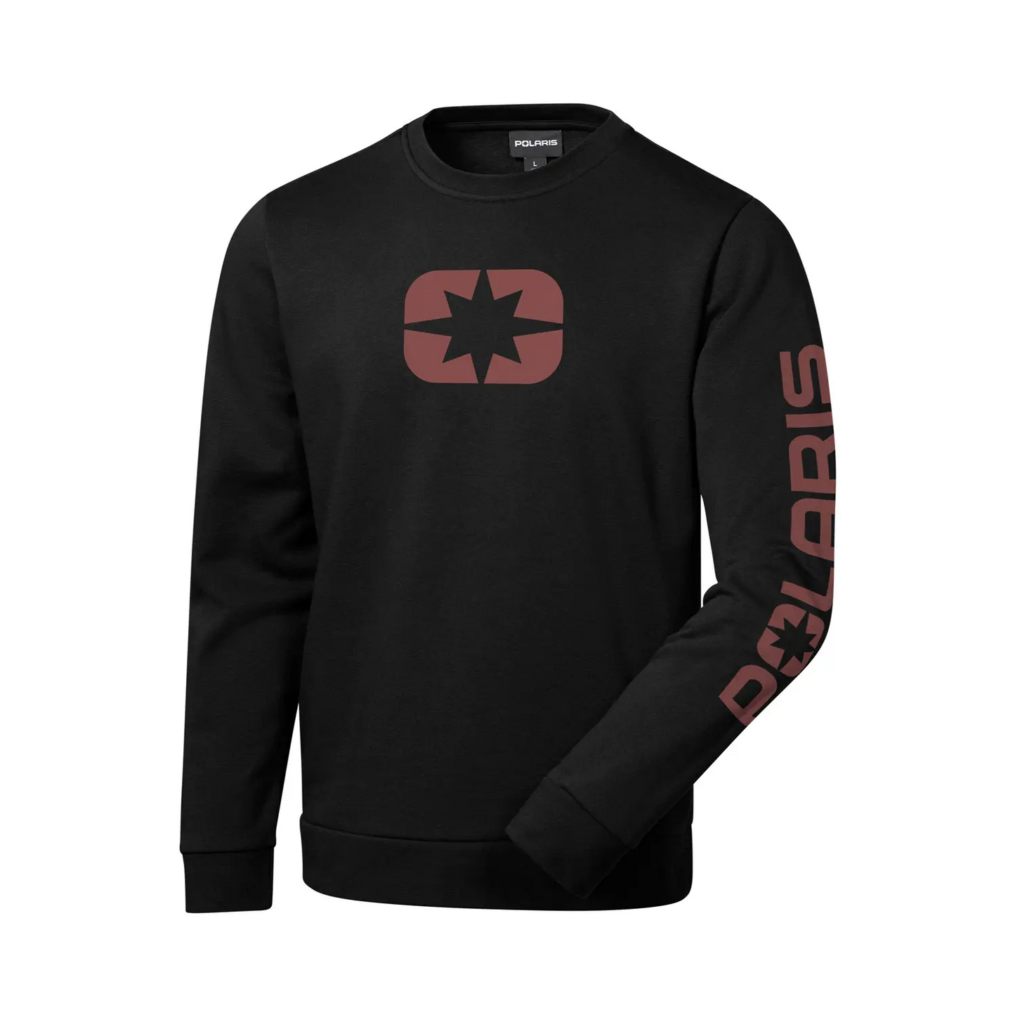 POLARIS M SHADOW LOGO CREW SWEATSHIRT