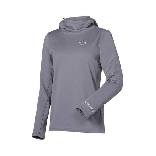 POLARIS W LOOSE HIGH NECK HOODIE