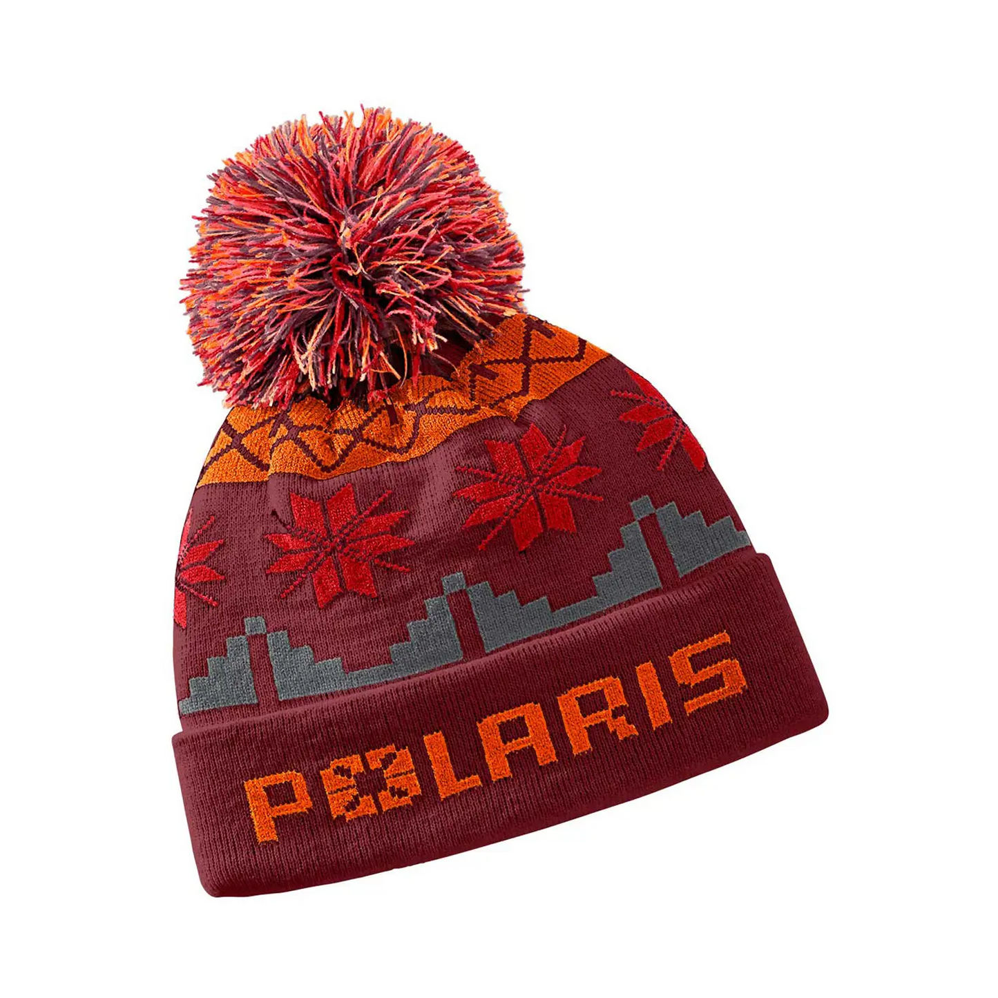 POLARIS FAIR ISLE POM BEANIE