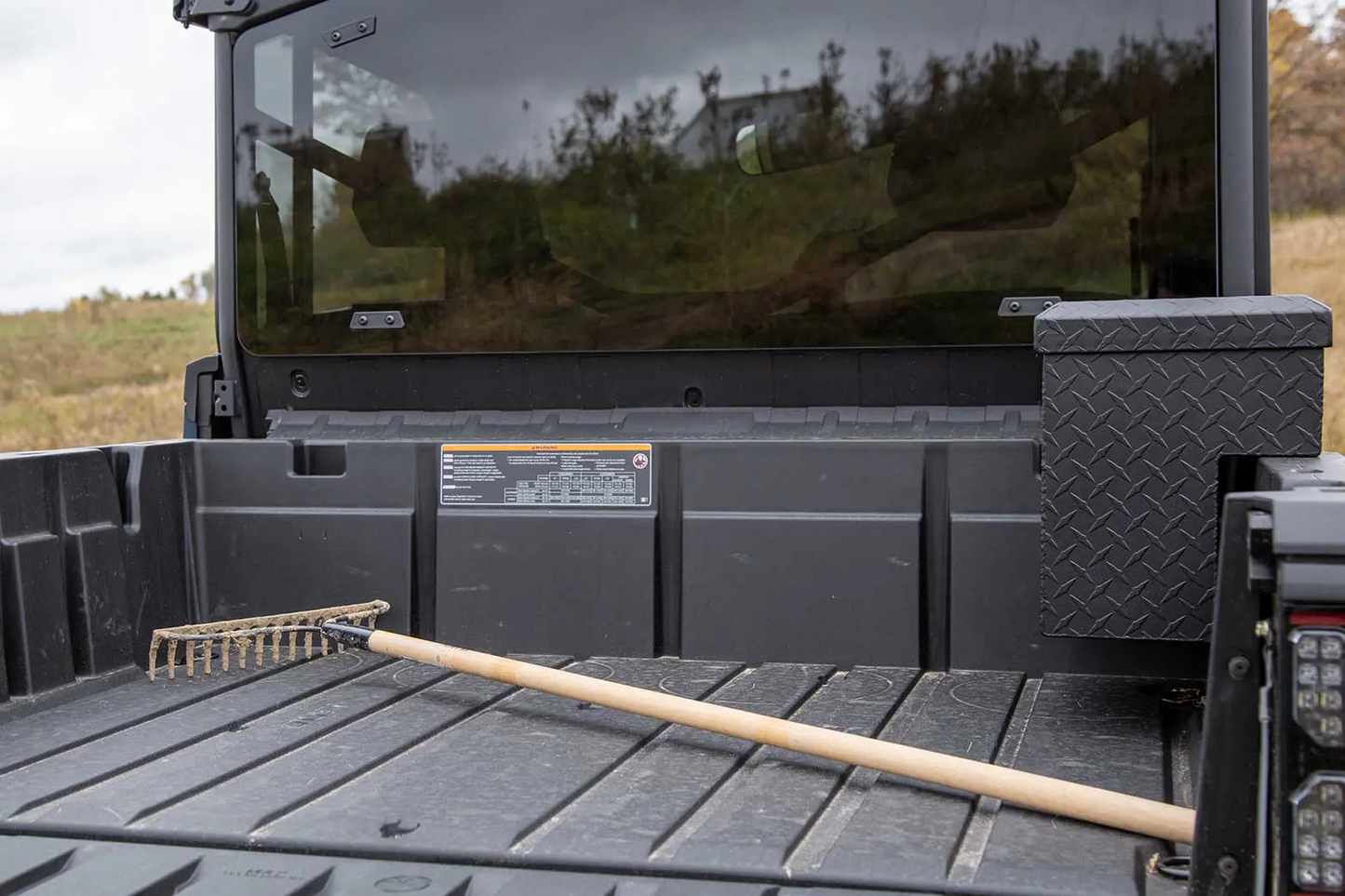 KOLPIN-UTV Diamond Plate Bedside Saddle Box Item #: 53475