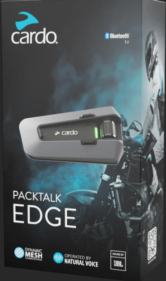 CARDO PACKTALK EDGE BLUETOOTH HEADSET SINGLE