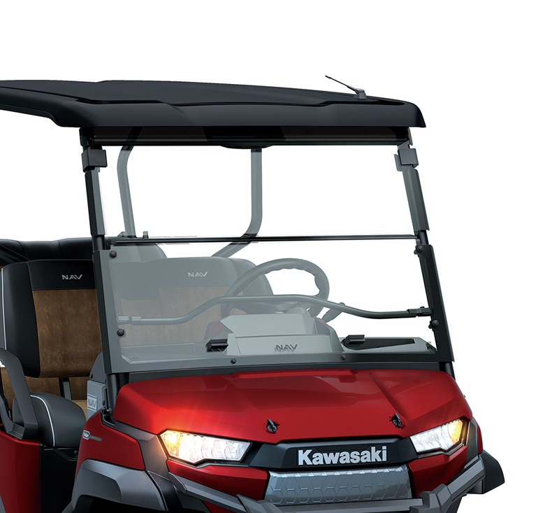 Flip-Down Windshield, Polycarbonate
