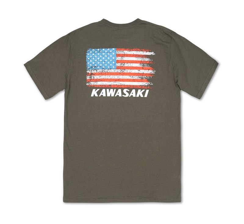 KAWASAKI HERITAGE FLAG T SHIRT
