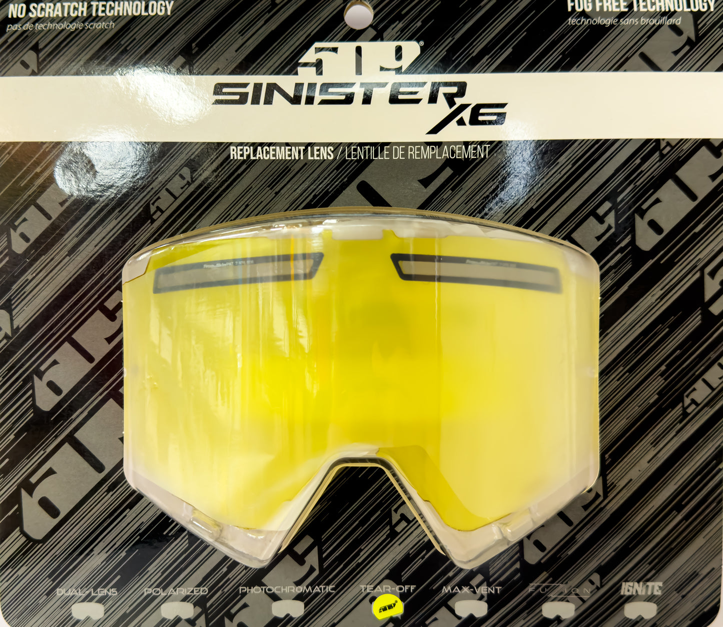 509 Sinister MX6 Offroad Goggle Flow Lens