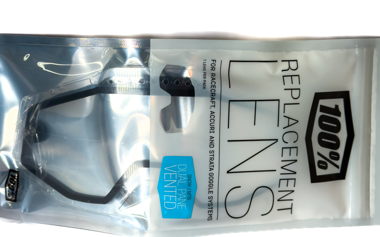 100% Replacement Snow Goggle Lens - Adult - Gen 1