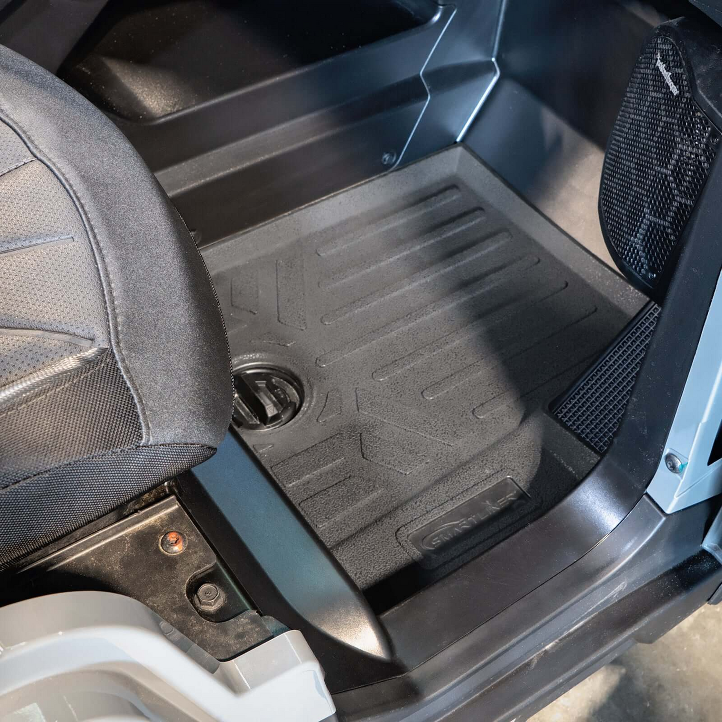 SMARTLINER Custom Fit Rugged Rubber Floor Liners For 2019-2026 Polaris General XP 1000 (4-Seater Models) Plus Bed