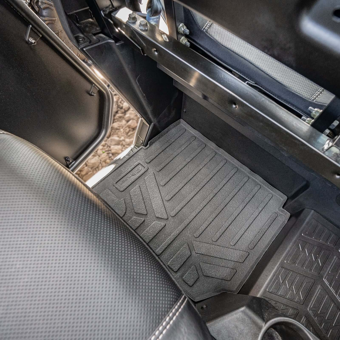 SMARTLINER Custom Fit Front Floor Liners For 2018-2026 Polaris Ranger XP 1000 Crew Plus Bedliner