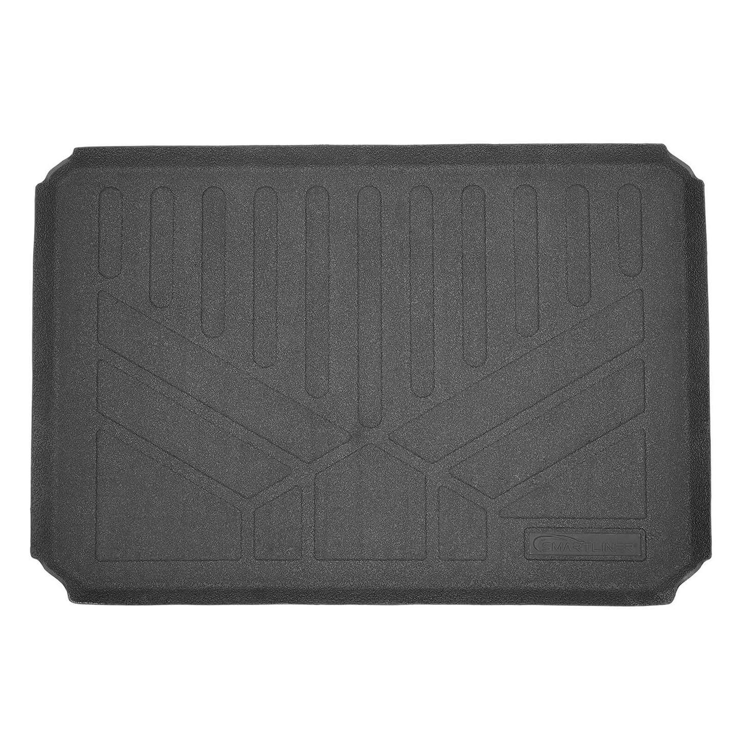 SMARTLINER Custom Fit Rugged Rubber Floor Liners For 2018-2024 Polaris Ranger (3 seater) Plus Bedliner